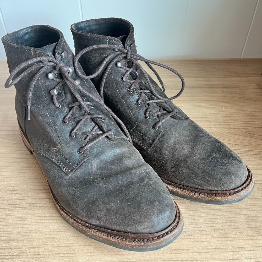 Parkhurst The Allen Boot - Dark Chocolate Waxy Commander - 11D